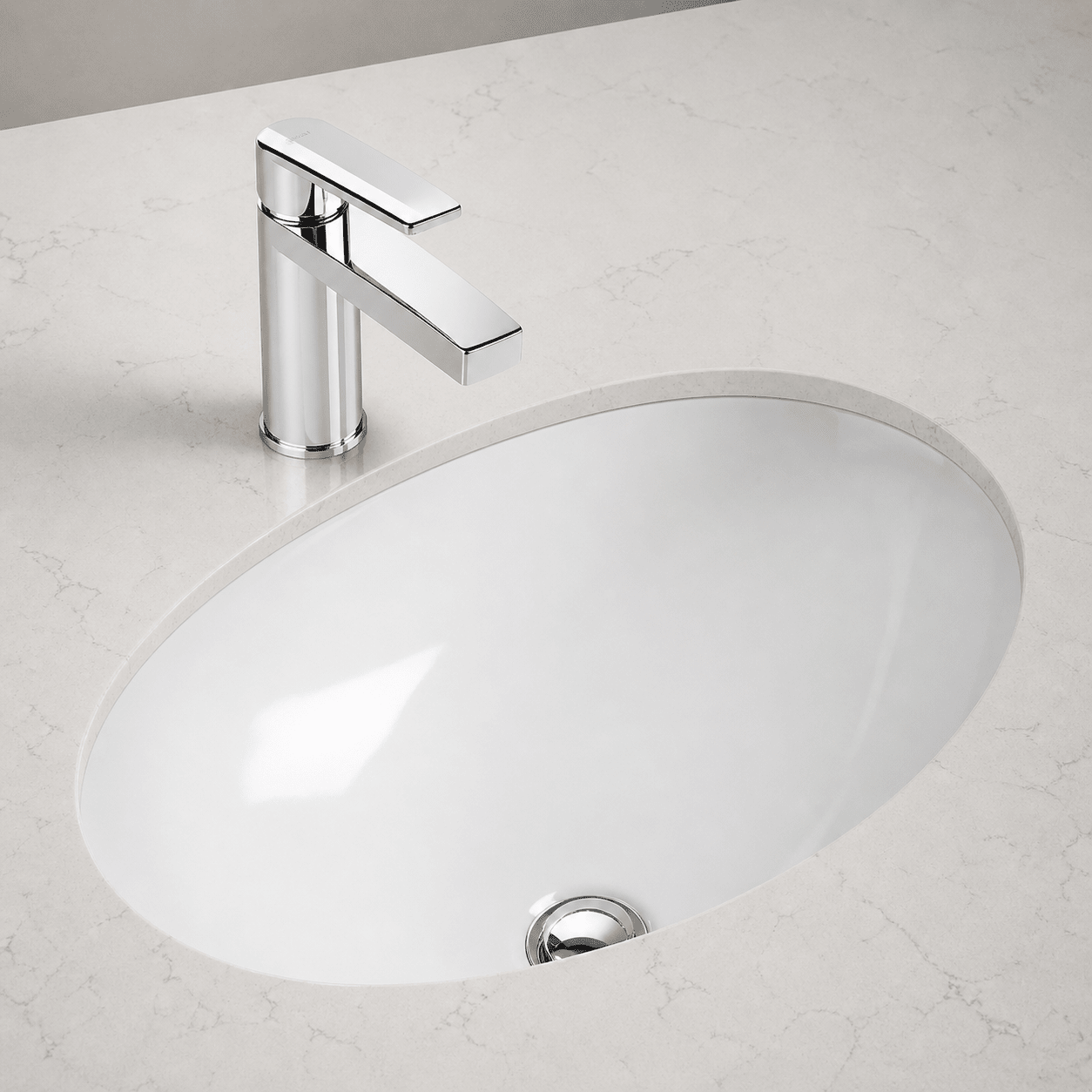 Rosa 570mm | Undermount Basin | Ceramic | White Gloss - Mockridge Design