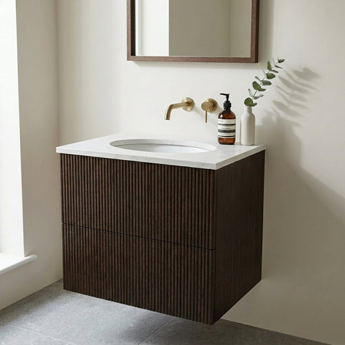 The Reeded vanity unit by Mockridge Design