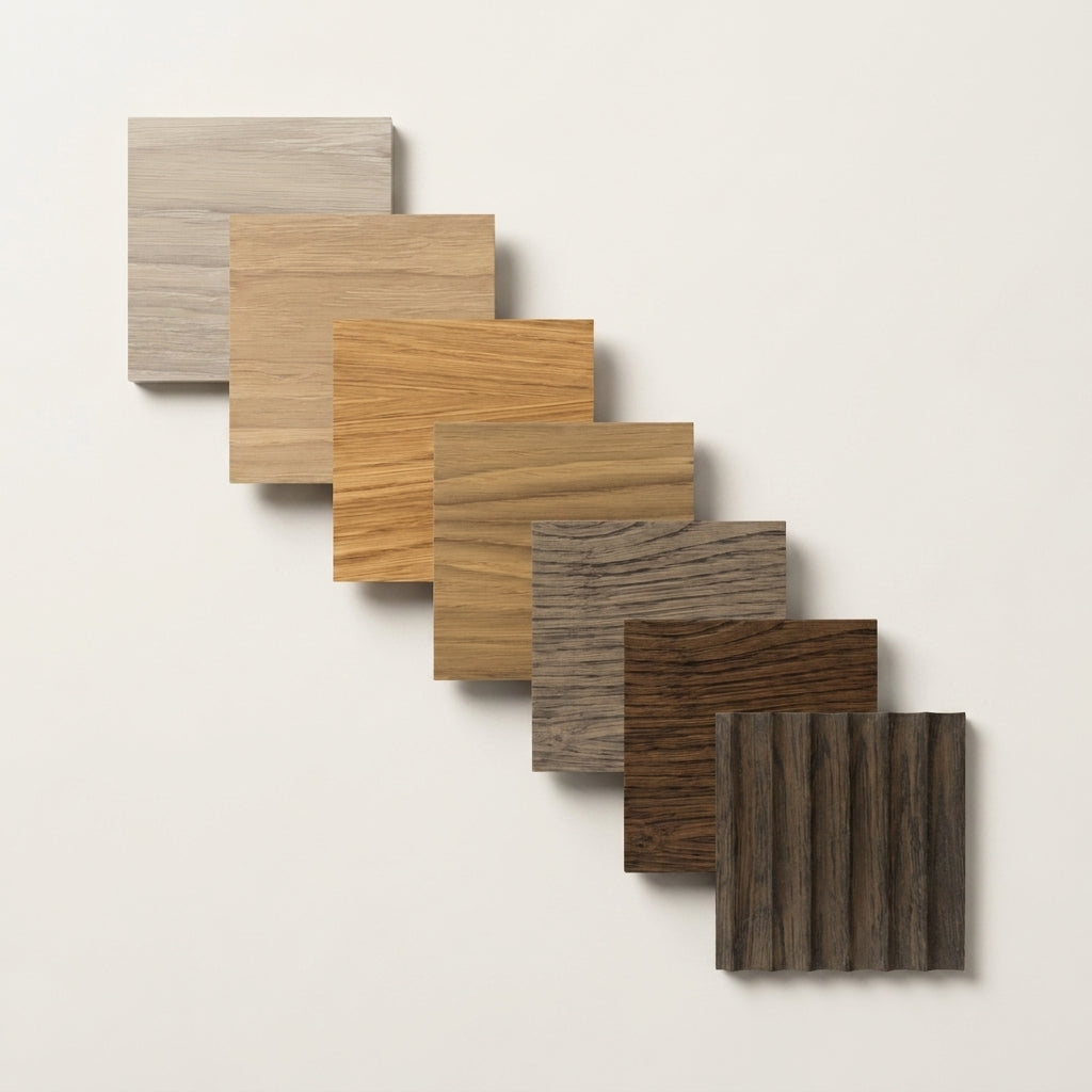 Oak Finish Sample Box