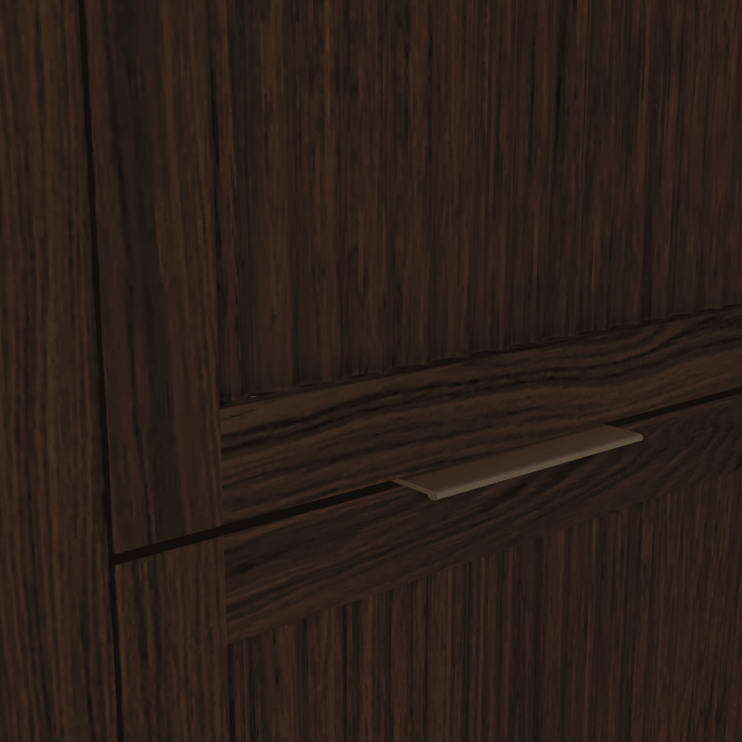 The Clifton | Undermounted | Oak Fluted Double Vanity 1600mm | Espresso - Mockridge Design
