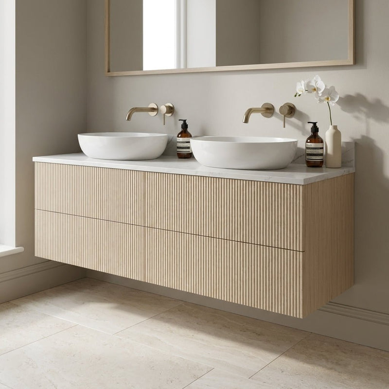 The Reeded 1400mm Double, Sit-on