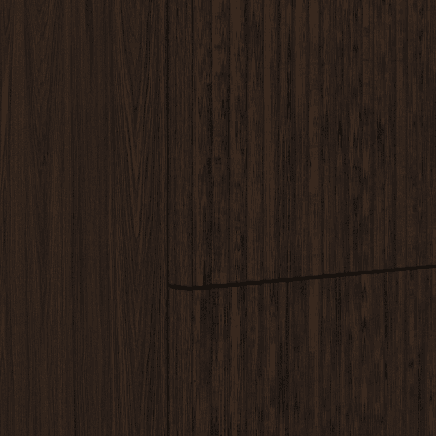 The Reeded | Oak Double Vanity 1600mm | Espresso - Mockridge Design