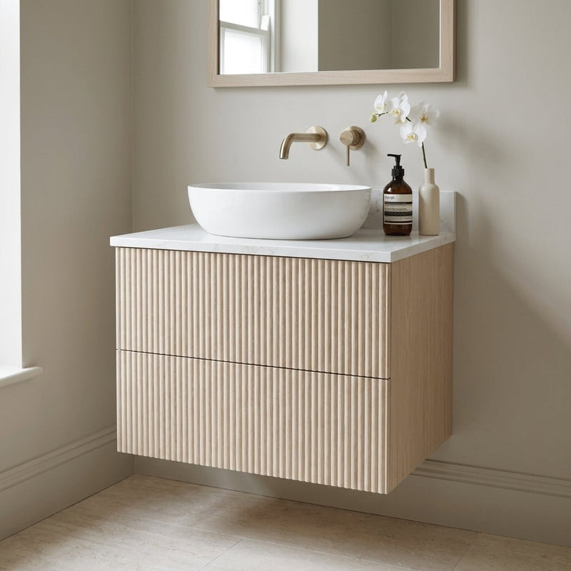 The Reeded 600mm Single, Sit-on