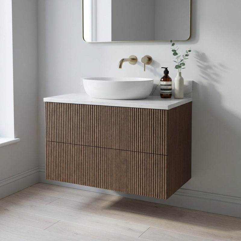 The Reeded 800mm Single, Sit-on