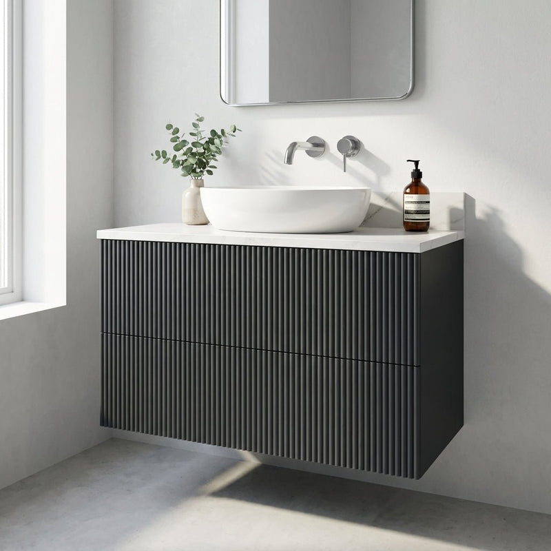 The Reeded 800mm Single, Sit-on
