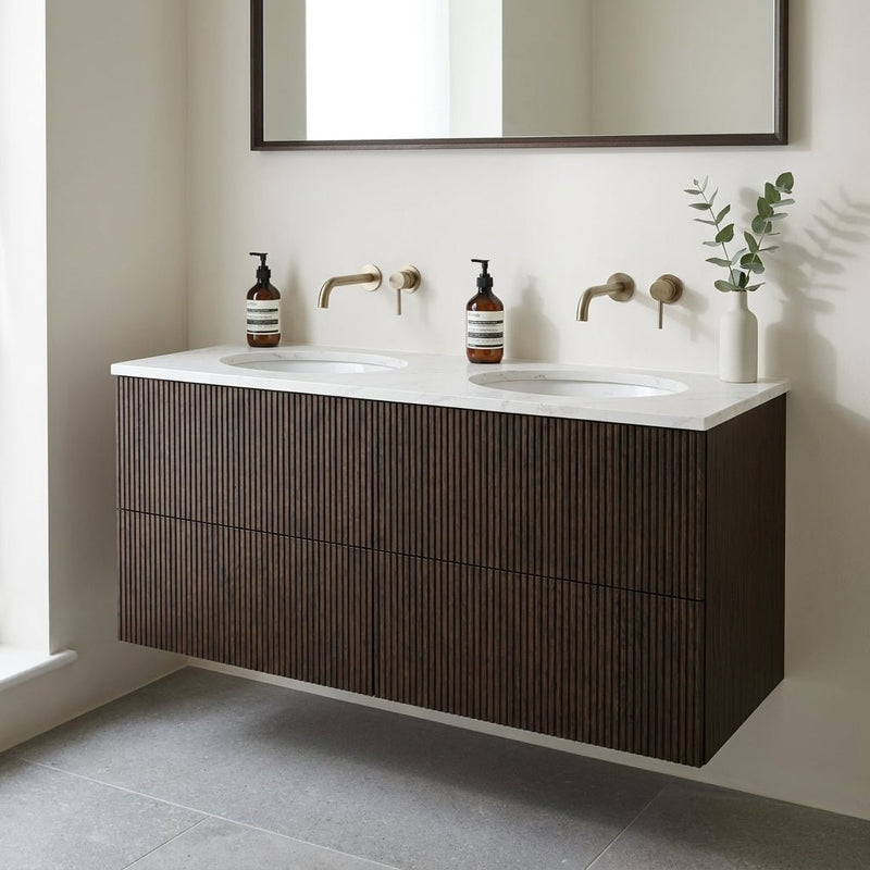The Reeded 1200mm Double, Undermount