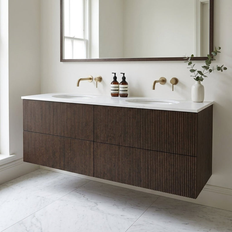 The Reeded 1600mm Double, Undermount