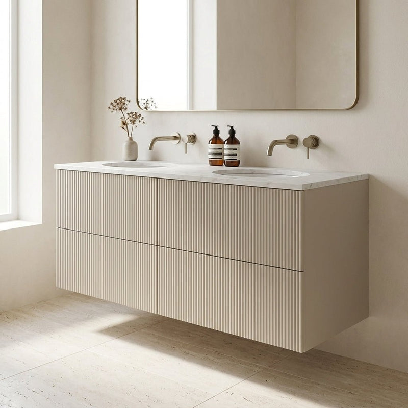 The Reeded 1400mm Double, Undermount