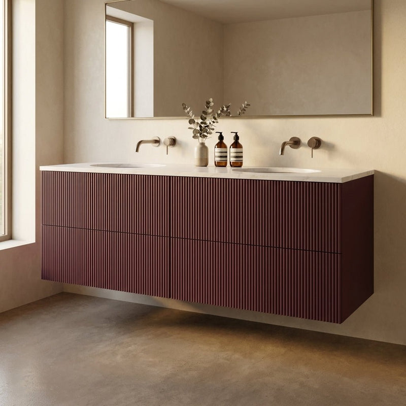 The Reeded 1600mm Double, Undermount