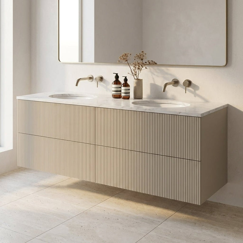 The Reeded 1600mm Double, Undermount