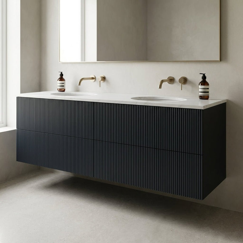 The Reeded 1600mm Double, Undermount