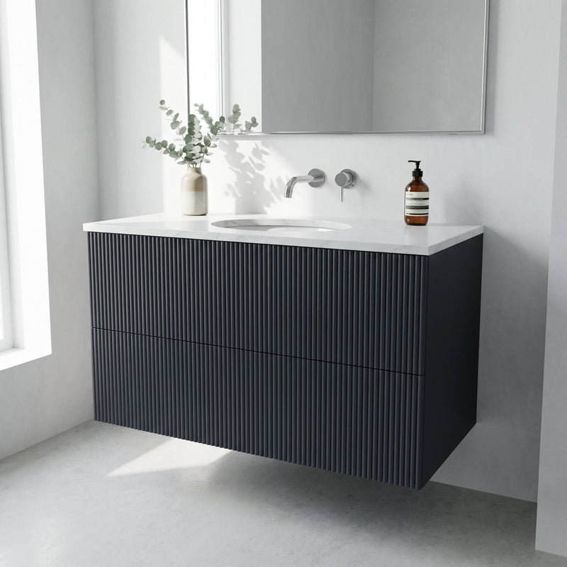 The Reeded 1000mm Single, Undermount