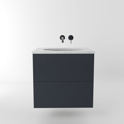 The Reeded undermount vanity by Mockridge Design