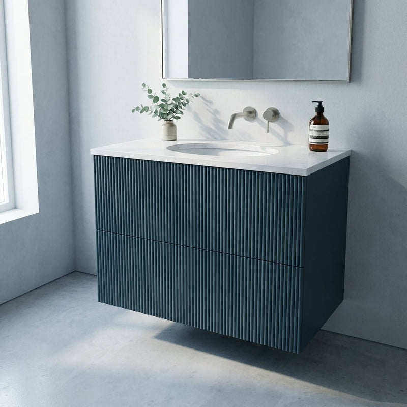 The Reeded 800mm Single, Undermount